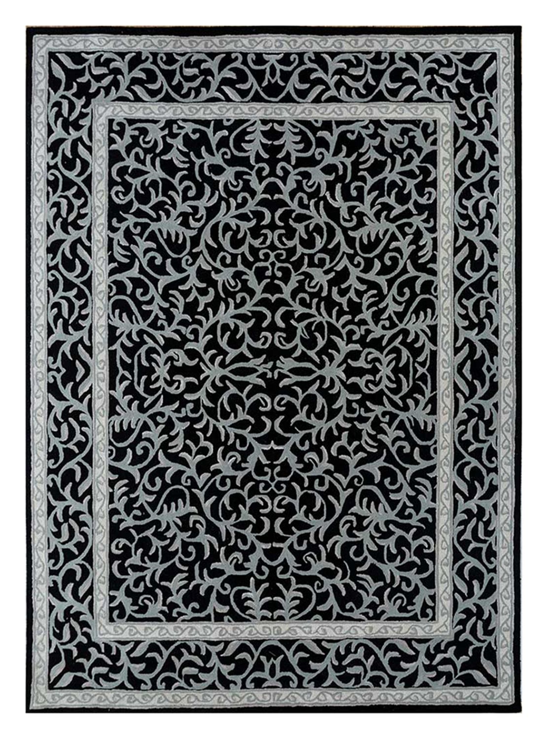 Uldtæppe - 300 x 240 cm - antracit