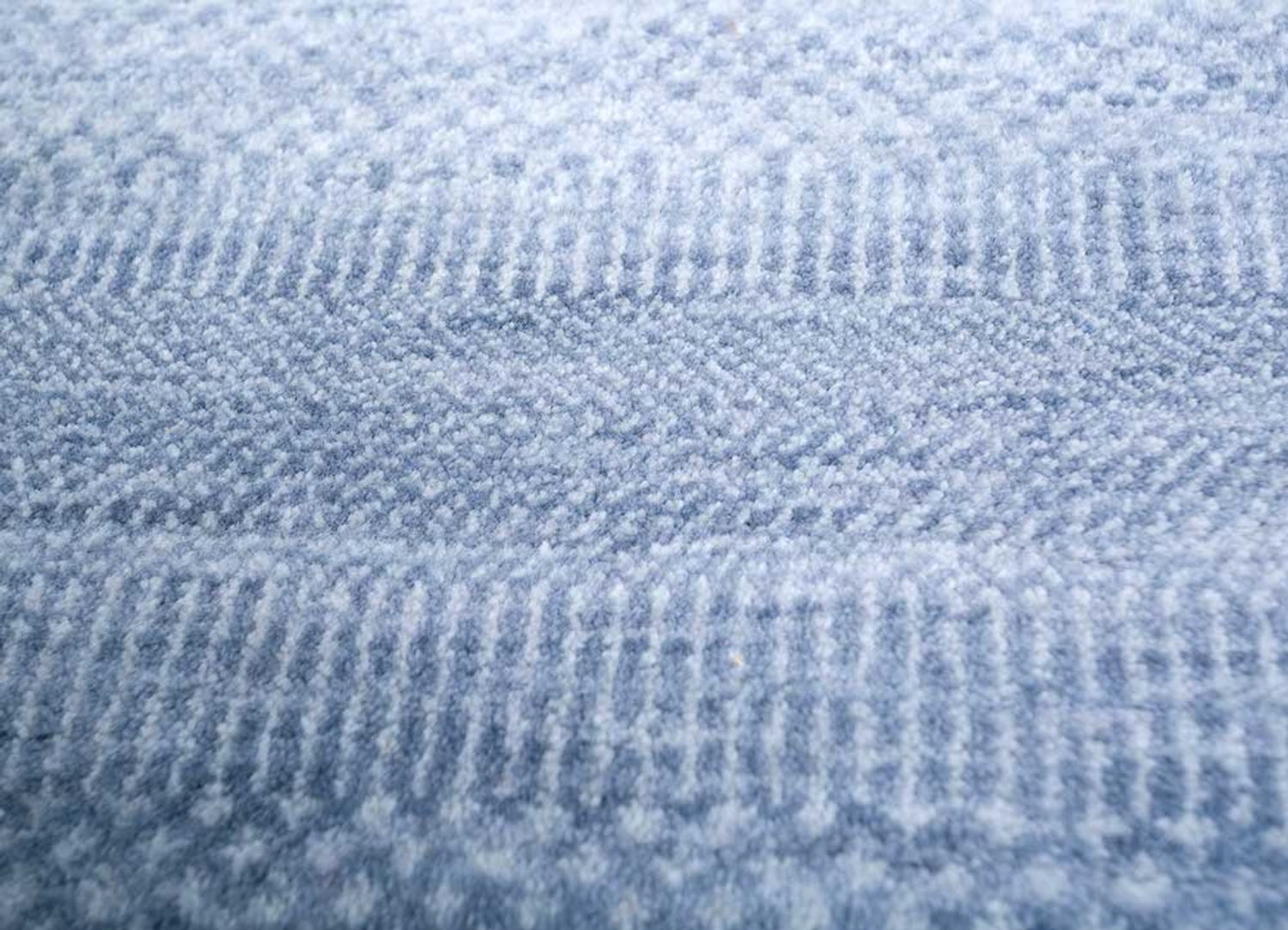 Uldtæppe - 360 x 270 cm - blå