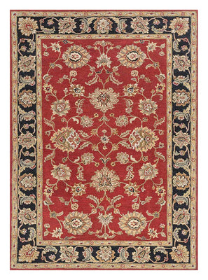 Uldtæppe - 450 x 360 cm - orange