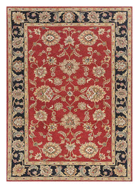 Uldtæppe - 450 x 360 cm - orange