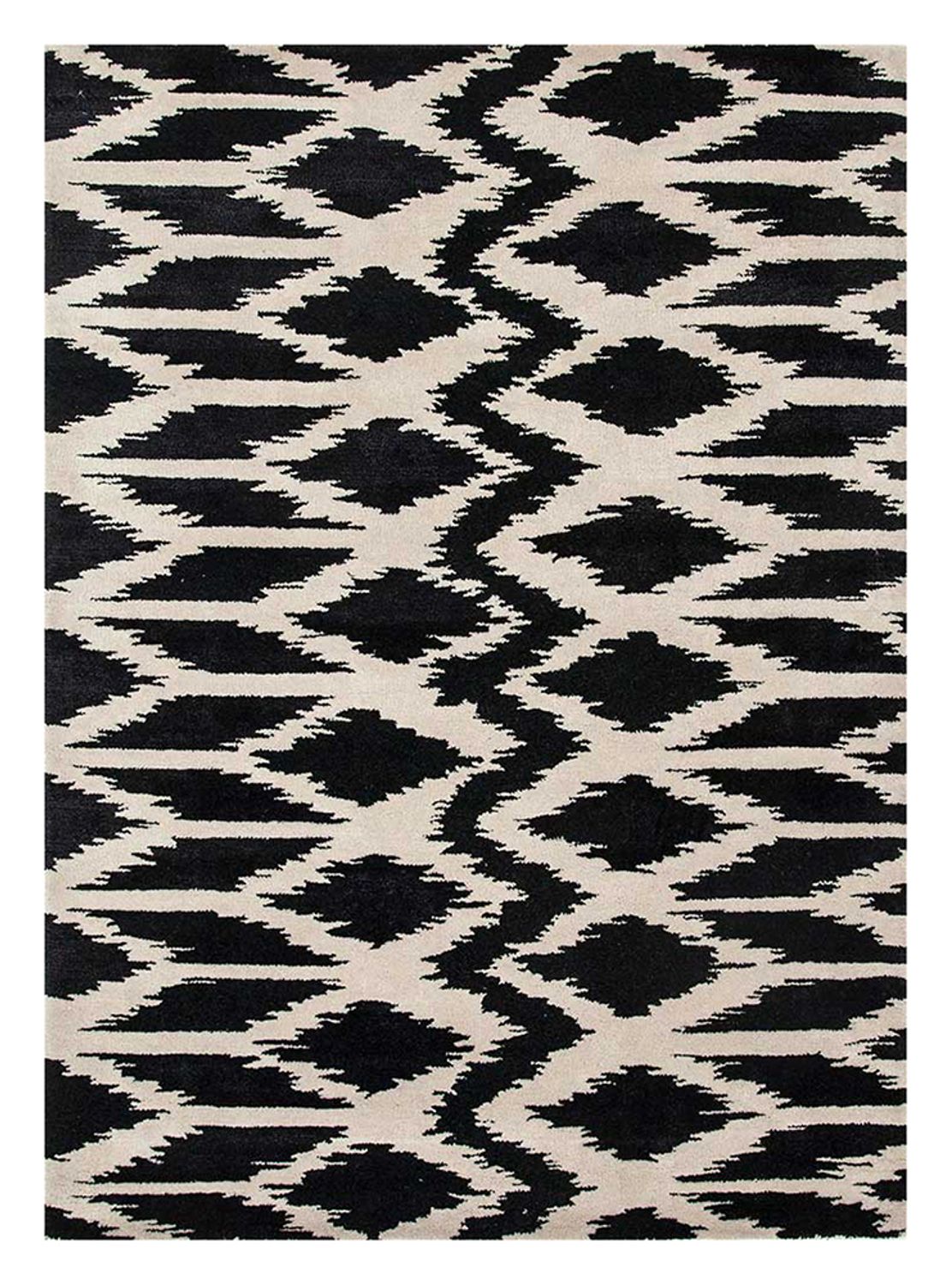Uldtæppe - 240 x 150 cm - flerfarvet