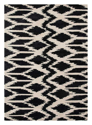Uldtæppe - 240 x 150 cm - flerfarvet