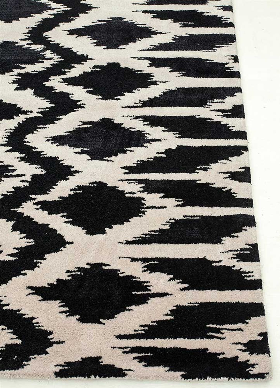 Uldtæppe - 240 x 150 cm - flerfarvet