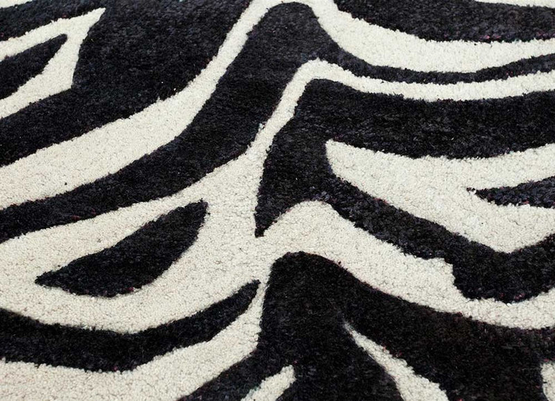 Uldtæppe - 240 x 150 cm - creme