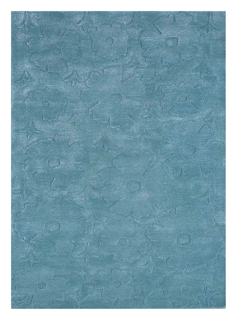 Uldtæppe - 270 x 180 cm - turkis