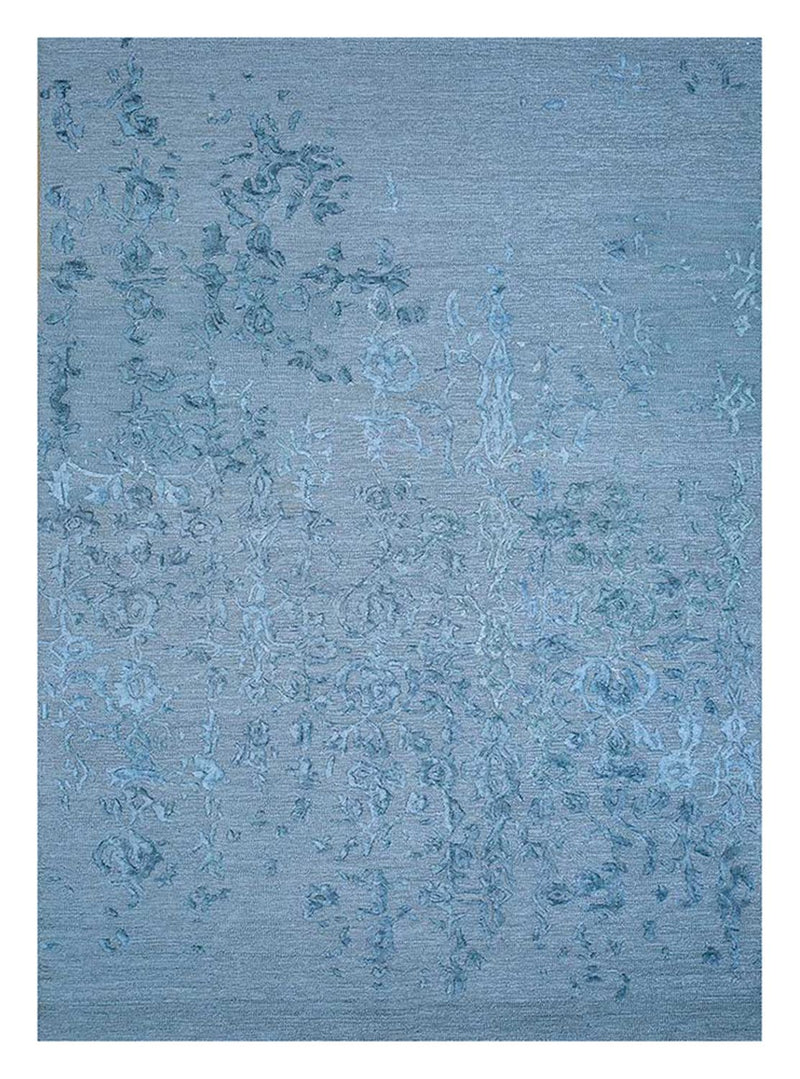 Uldtæppe - 270 x 180 cm - blå