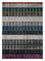 Uldtæppe - 270 x 180 cm - flerfarvet
