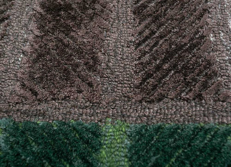 Uldtæppe - 270 x 180 cm - flerfarvet