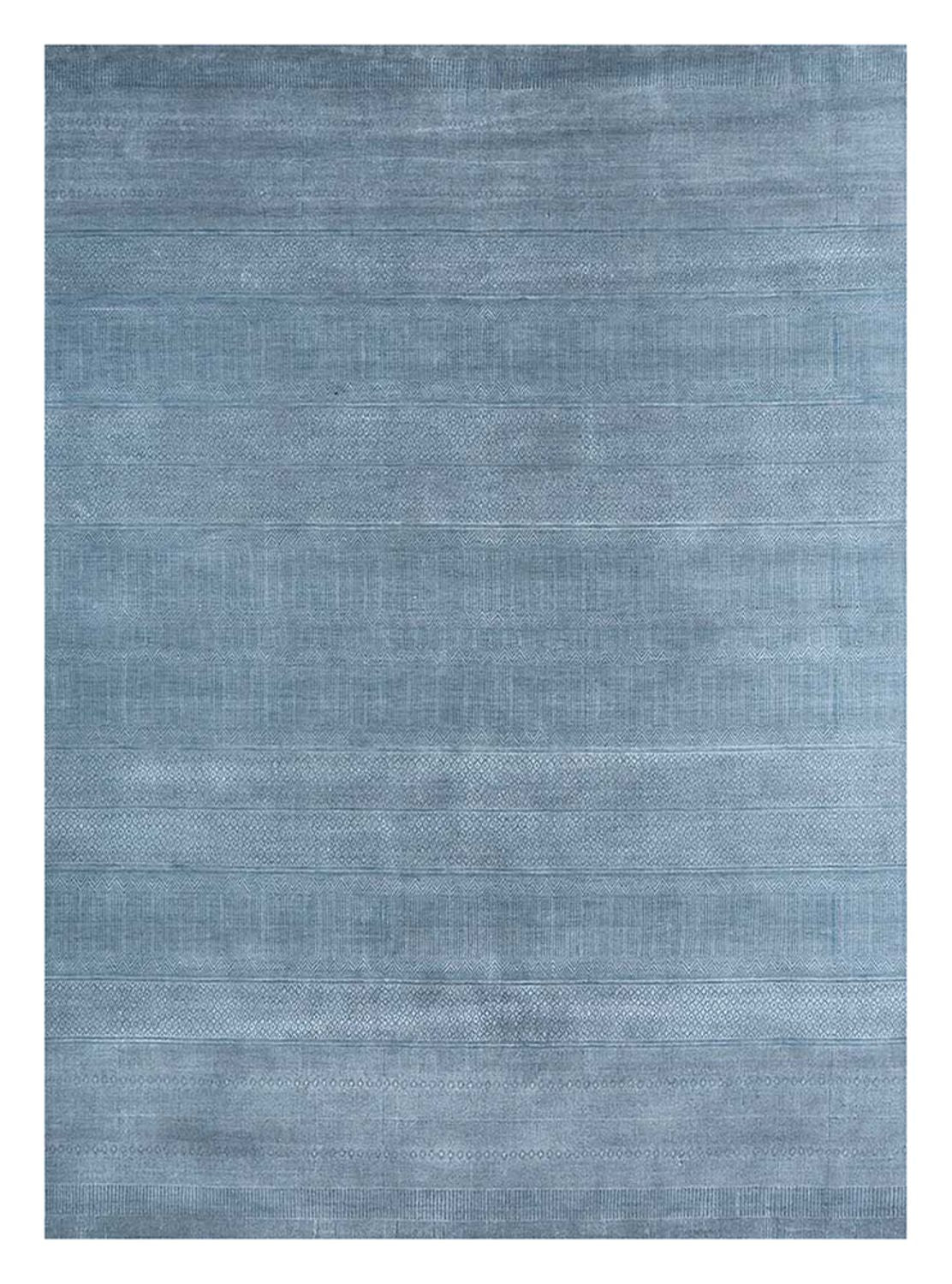 Uldtæppe - 300 x 240 cm - blå