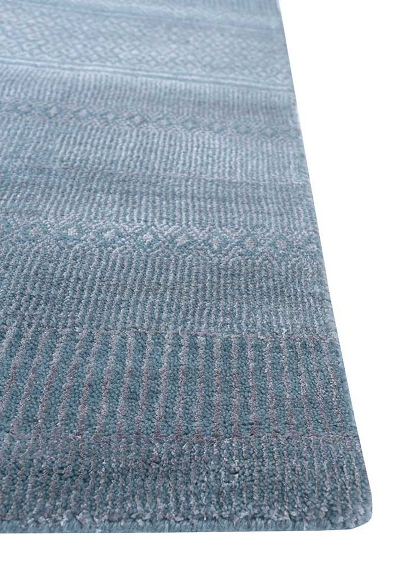 Uldtæppe - 300 x 240 cm - blå