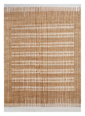 Uldtæppe - 270 x 180 cm - brun