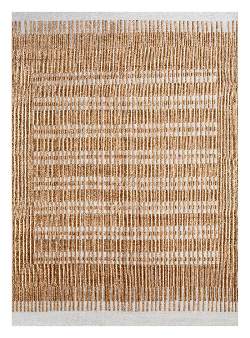 Uldtæppe - 270 x 180 cm - brun