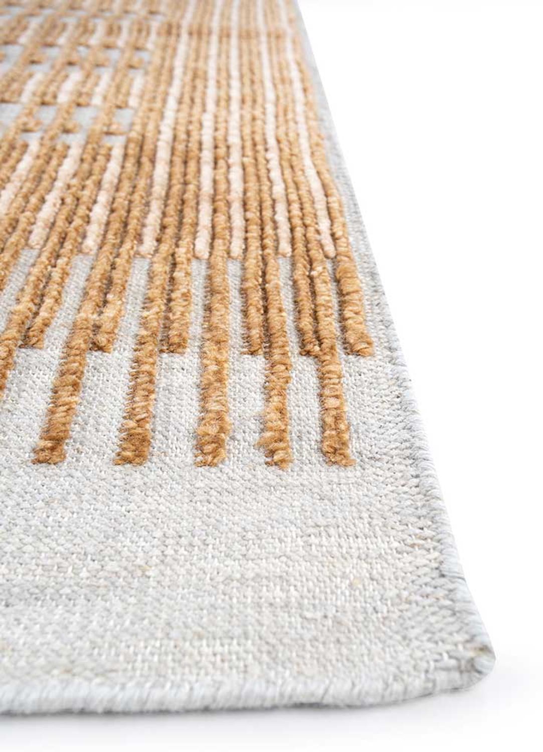 Uldtæppe - 270 x 180 cm - brun