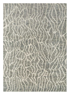 Uldtæppe - 300 x 240 cm - grå