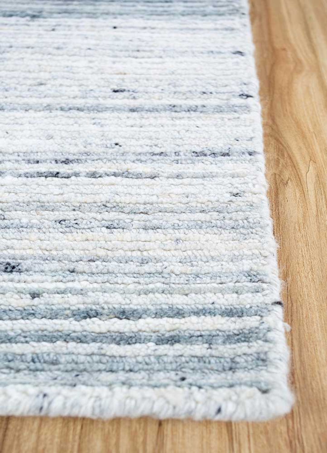 Uldtæppe - 240 x 150 cm - creme