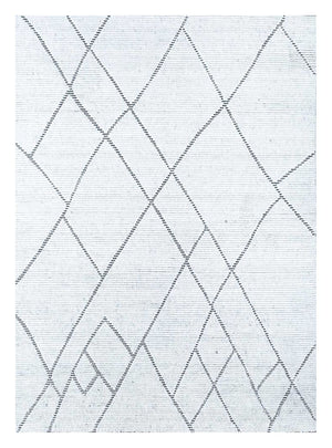 Uldtæppe - 300 x 240 cm - creme