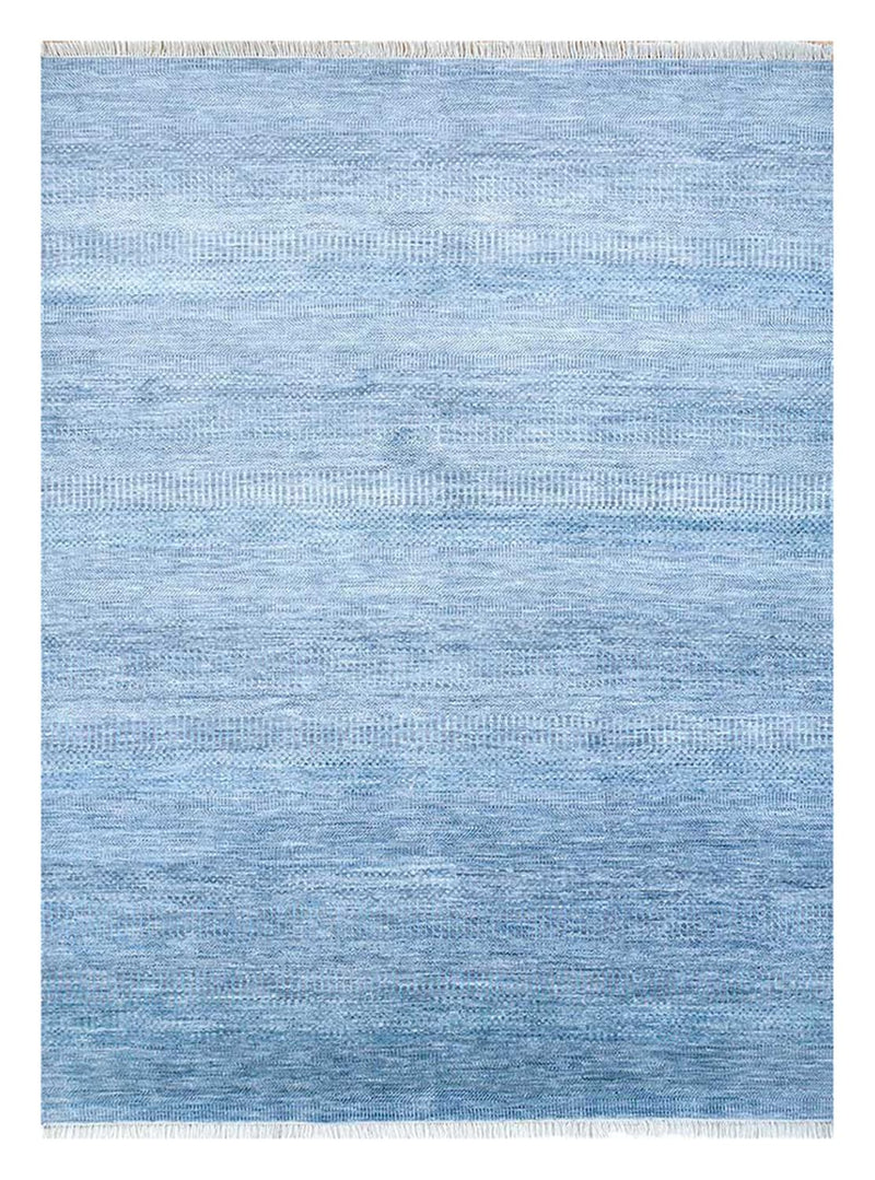 Uldtæppe - 270 x 180 cm - havblå