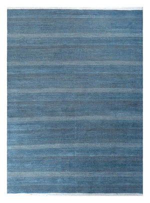 Uldtæppe - 360 x 270 cm - mørkeblå