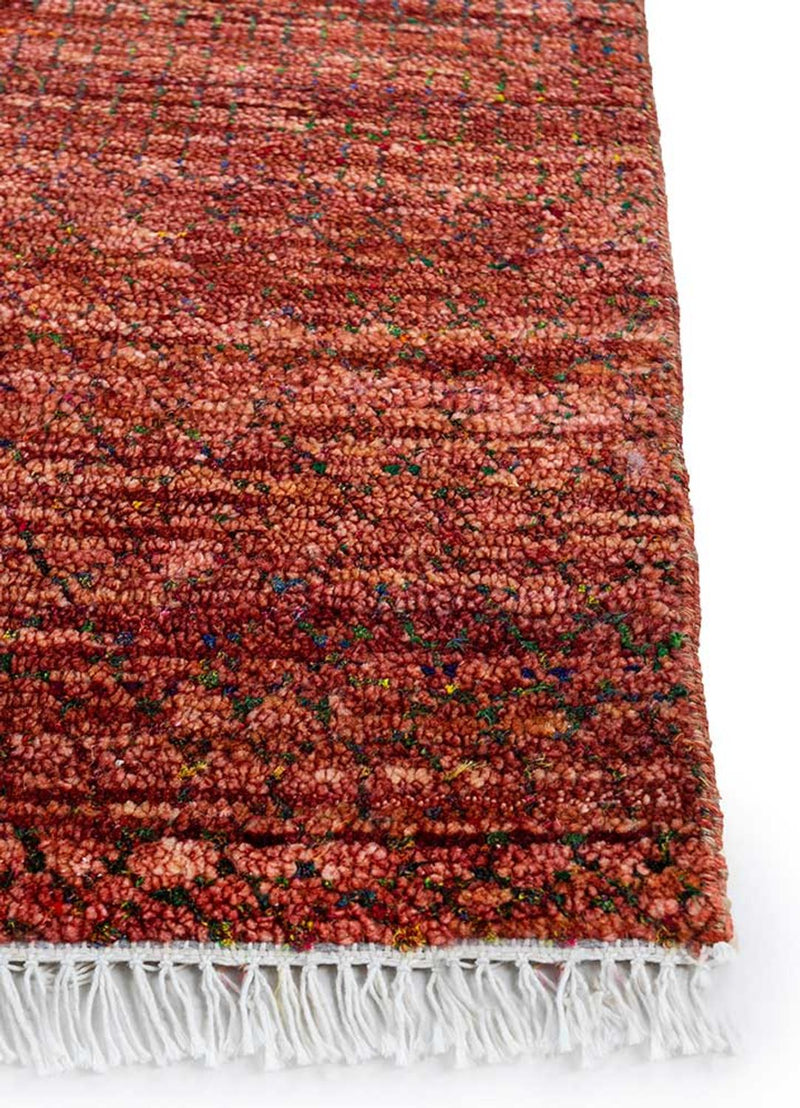 Uldtæppe - 360 x 270 cm - rød