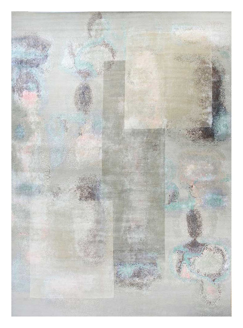 Designer tæppe - 450 x 360 cm - beige