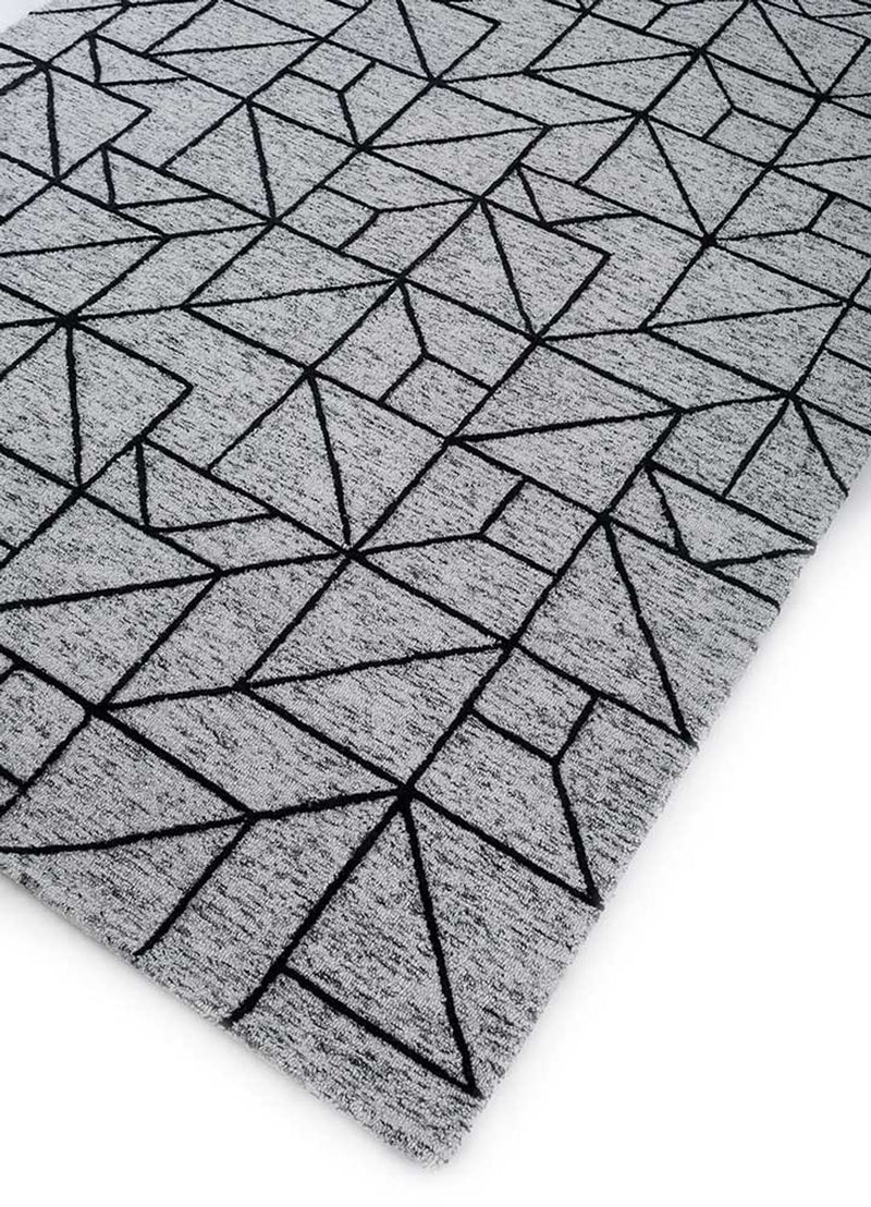 Uldtæppe - 330 x 240 cm - grå