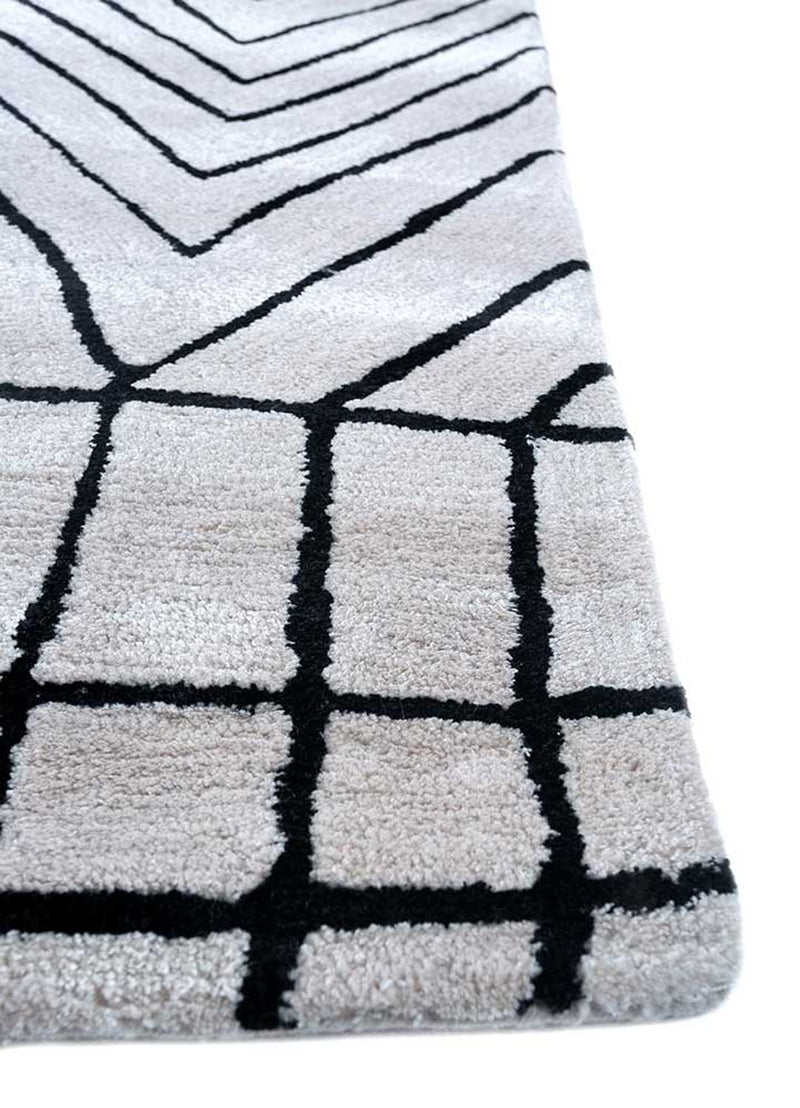Uldtæppe - 330 x 240 cm - lysegrå