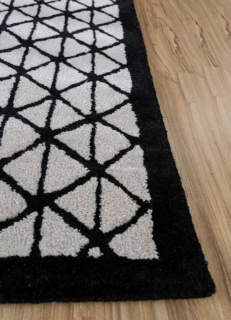 Uldtæppe - 360 x 270 cm - lysegrå