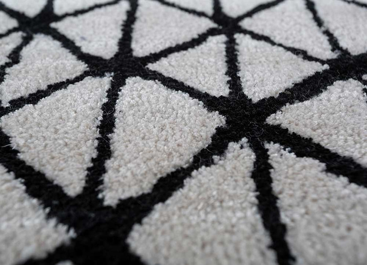 Uldtæppe - 360 x 270 cm - lysegrå