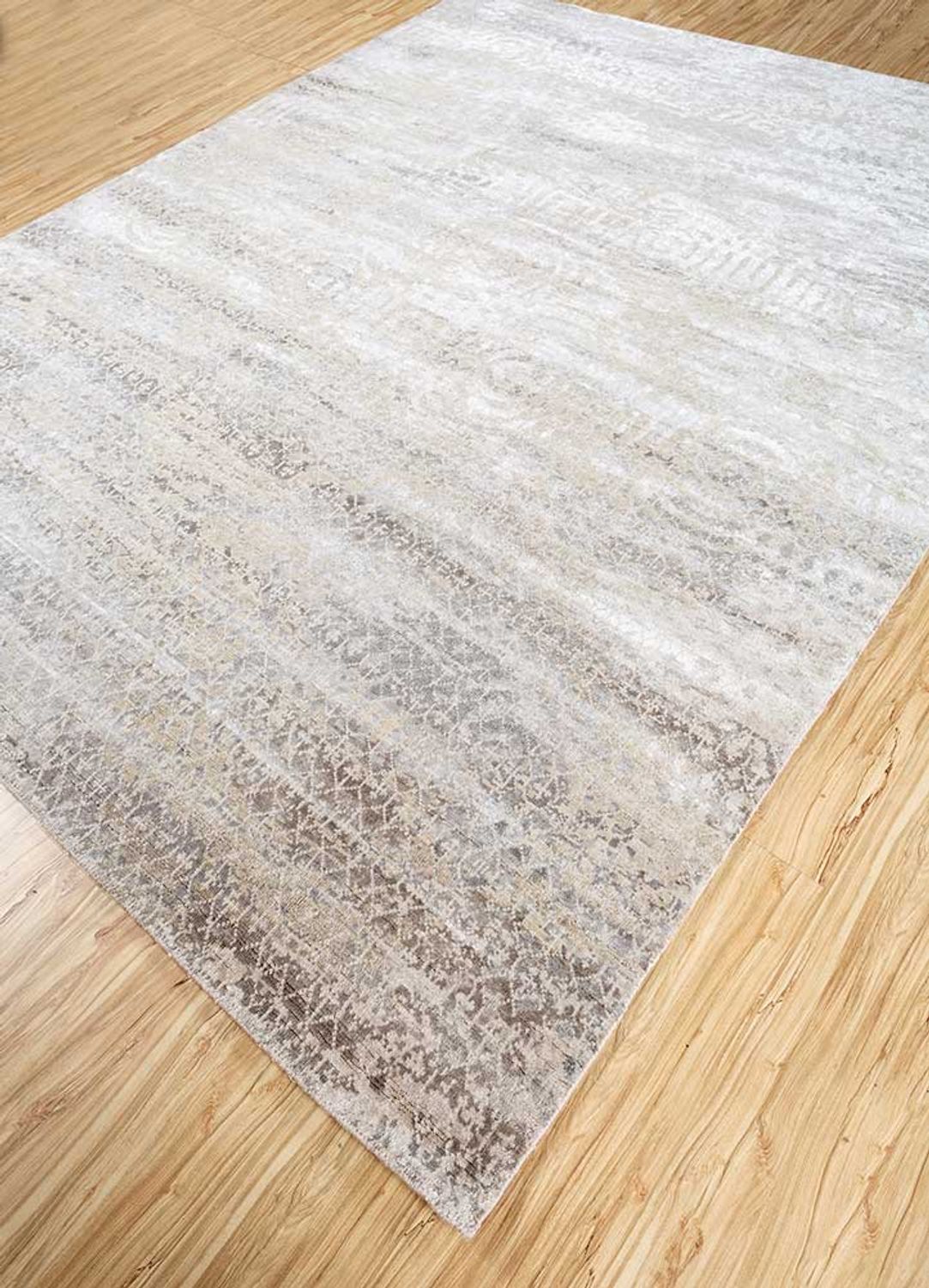 Uldtæppe - 300 x 240 cm - grå