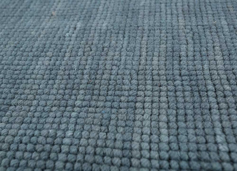 Uldtæppe - 300 x 240 cm - havblå