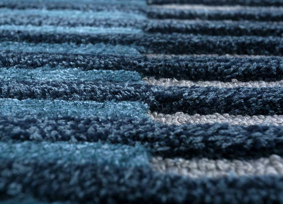 Uldtæppe - 270 x 180 cm - flerfarvet