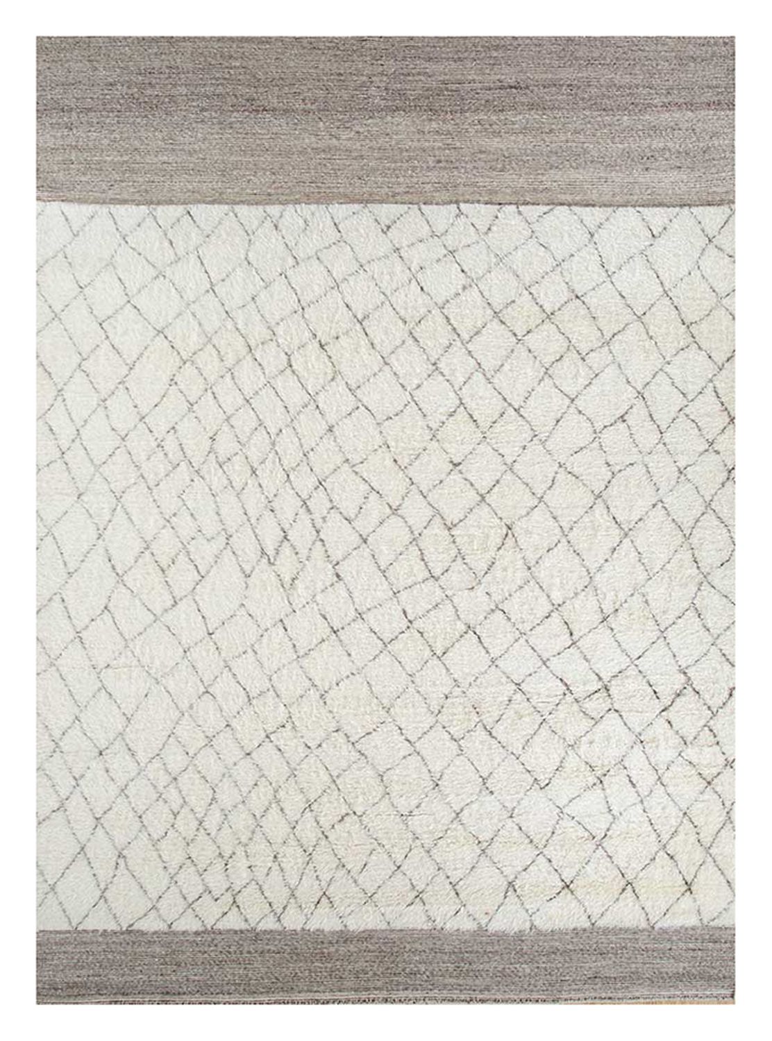 Uldtæppe - 300 x 240 cm - creme