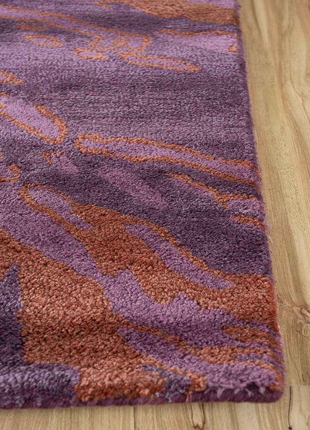 Uldtæppe - 270 x 180 cm - flerfarvet