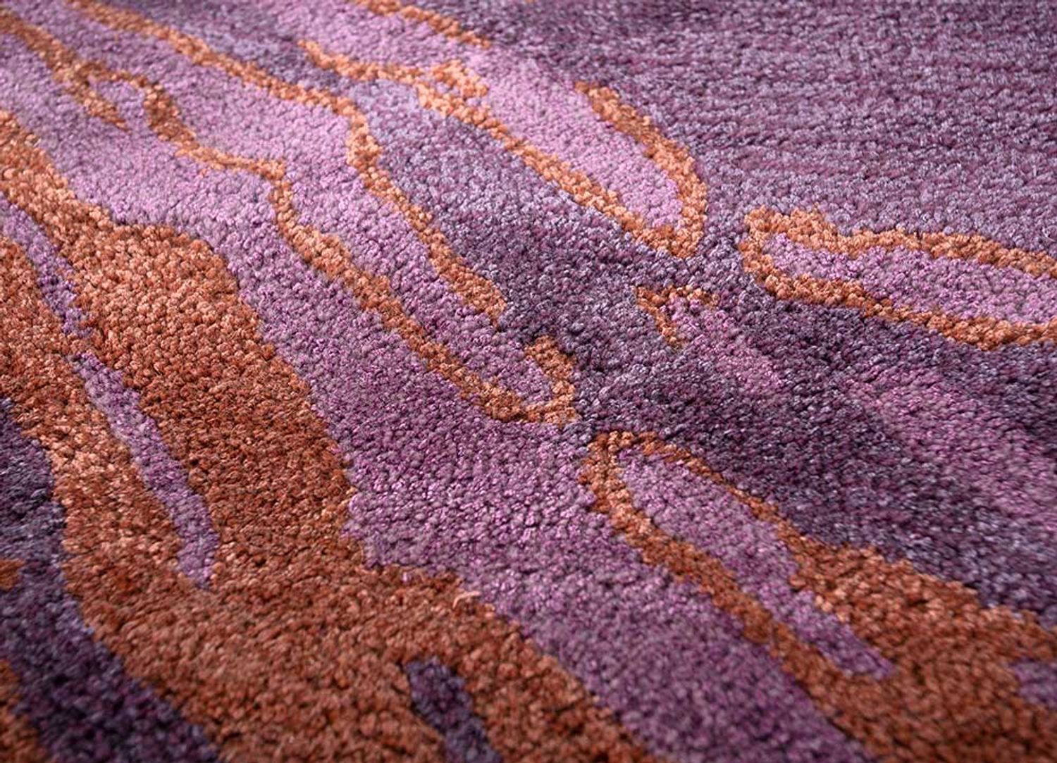Uldtæppe - 270 x 180 cm - flerfarvet