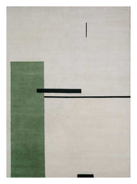 Uldtæppe - 270 x 180 cm - lysegrå