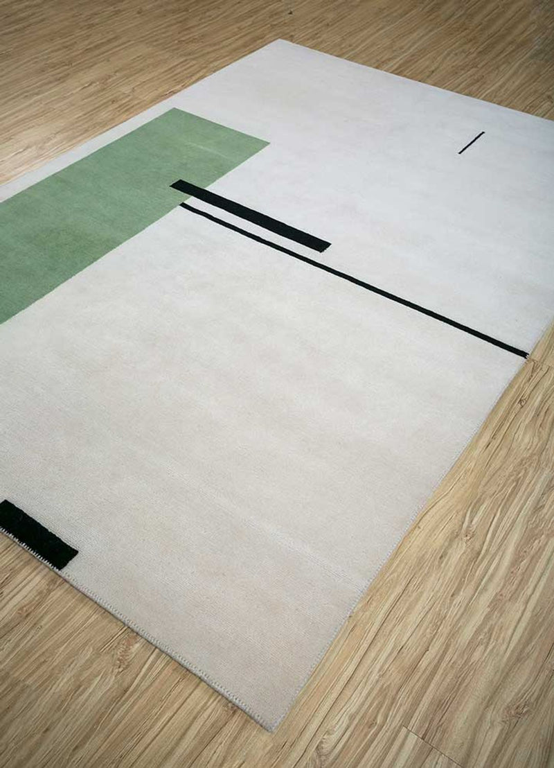 Uldtæppe - 270 x 180 cm - lysegrå