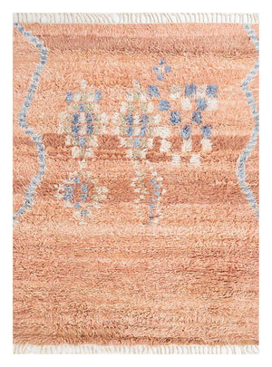 Uldtæppe - 270 x 180 cm - orange