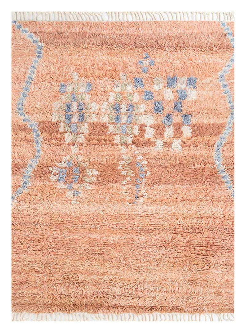 Uldtæppe - 270 x 180 cm - orange