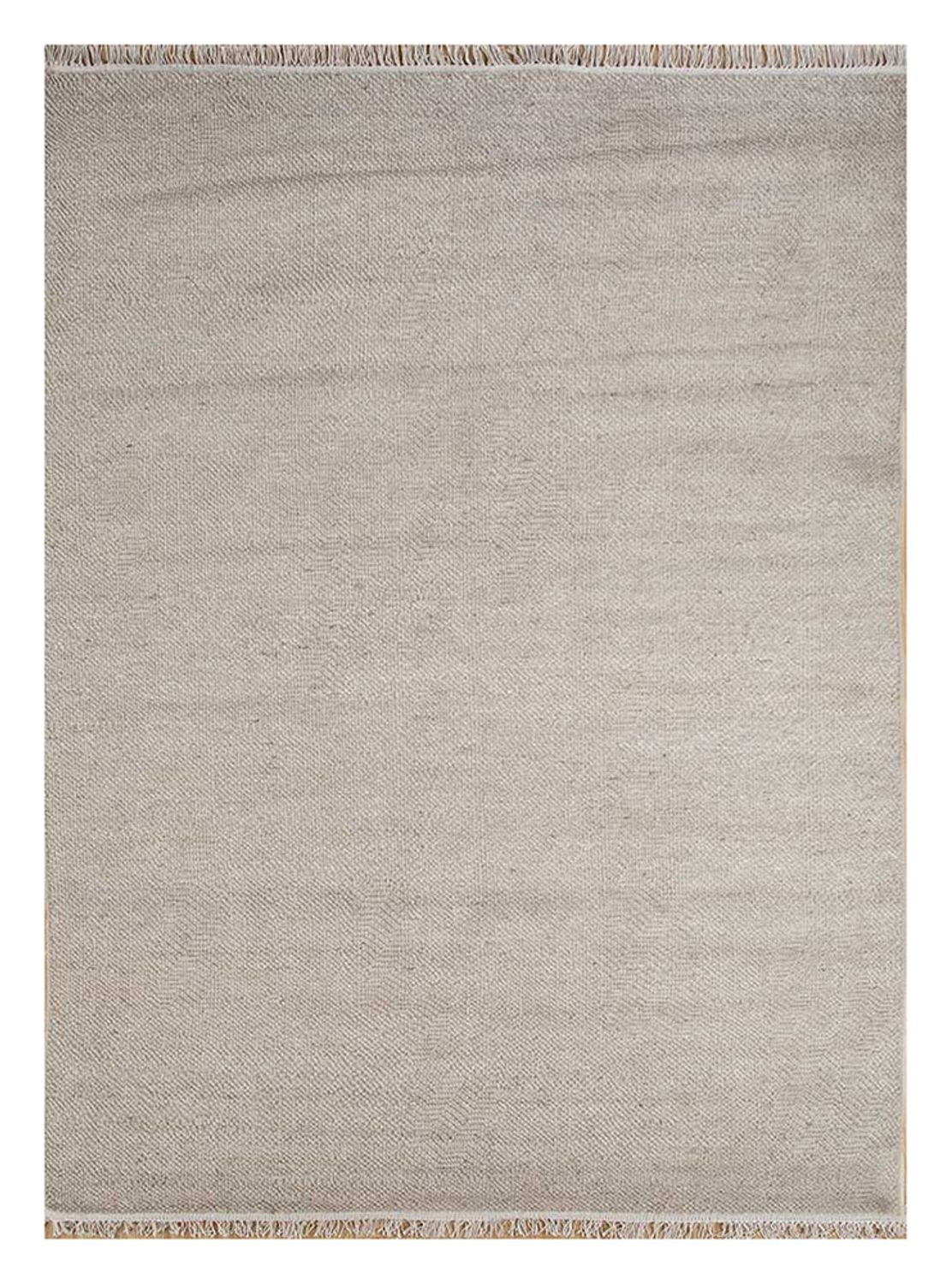 Uldtæppe - 270 x 180 cm - creme