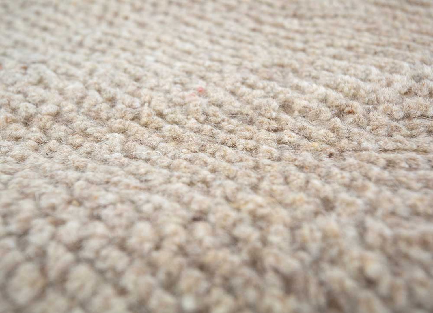 Uldtæppe - 270 x 180 cm - creme