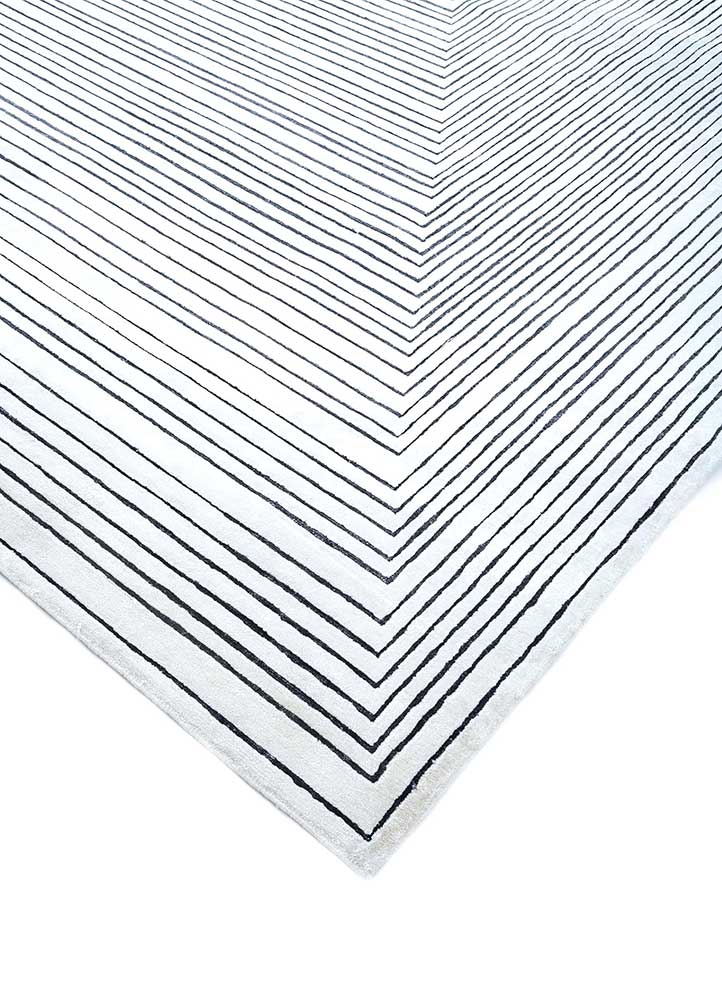 Viskose tæppe - 420 x 300 cm - creme