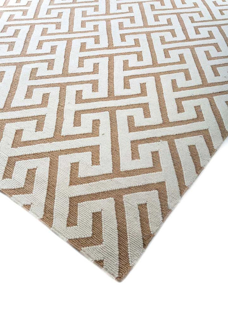 Uldtæppe - 465 x 390 cm - beige