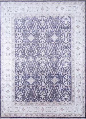 Vintage tæppe - 300 x 240 cm - lilla