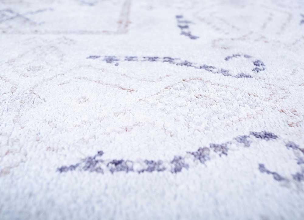 Vintage tæppe - 300 x 240 cm - lilla