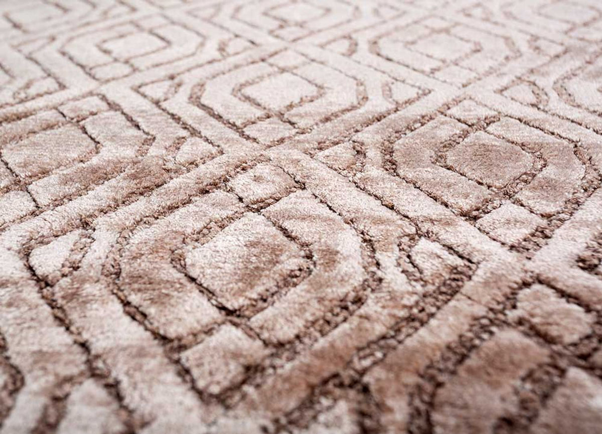 Tæppe - 270 x 180 cm - lysrød