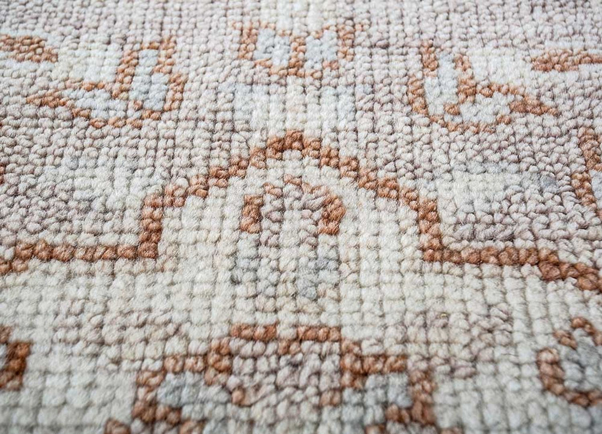 Uldtæppe - 300 x 240 cm - orange