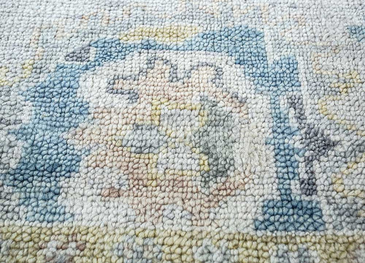 Uldtæppe - 300 x 240 cm - flerfarvet