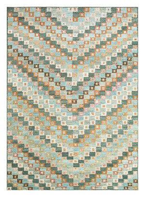 Uldtæppe - 270 x 180 cm - orange