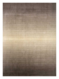 Uldtæppe - 270 x 180 cm - mørk beige