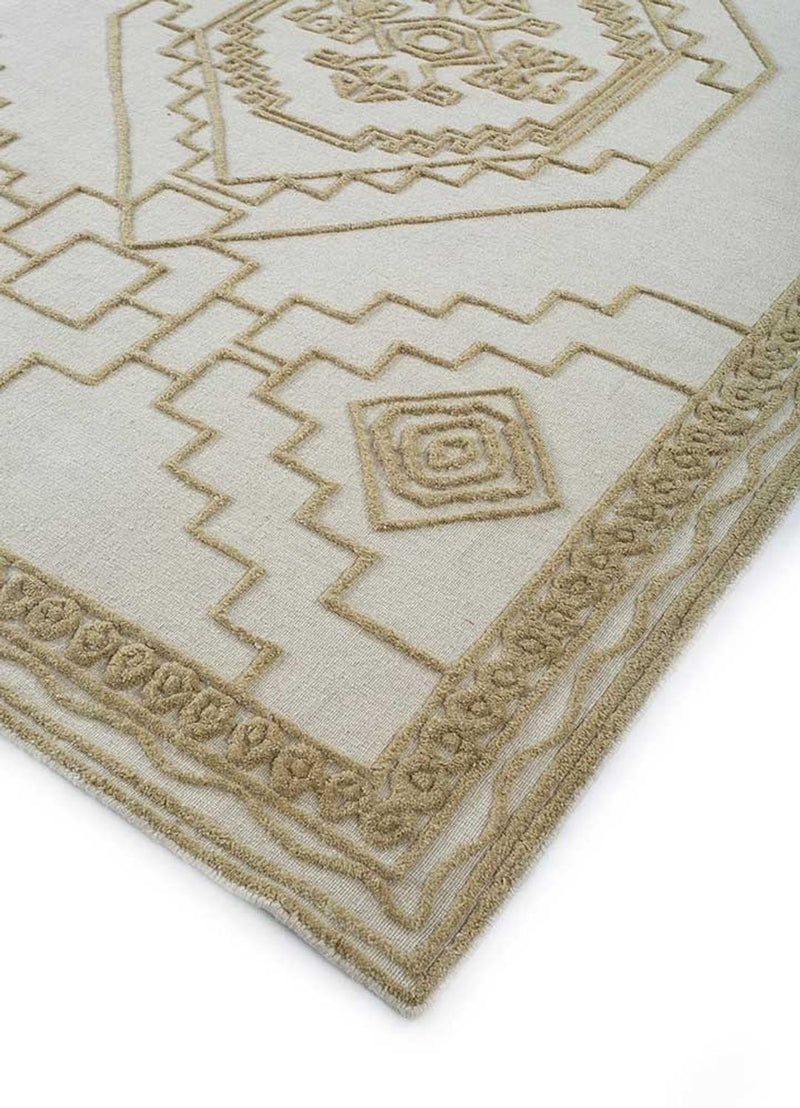 Uldtæppe - 270 x 180 cm - creme